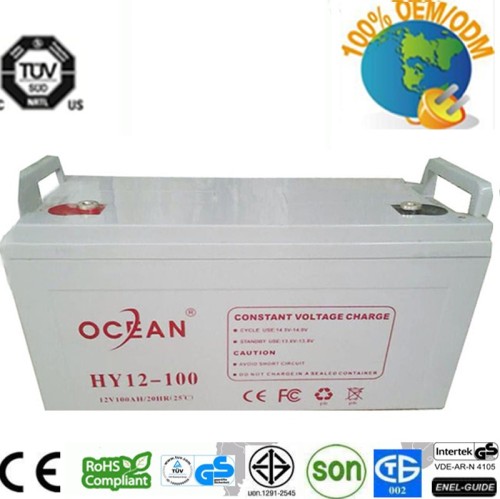 350ah 12v solar battery the Ocean brand Gel batterie for solar system