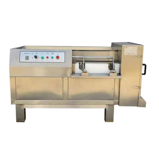 Industrial Meat Dicer | Frozen Beef, Chicken & Meat Cubes Cutting Machine