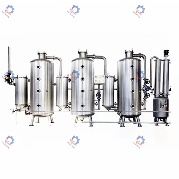 Advanced triple effect evaporator para sa pang -industriya na paggamit