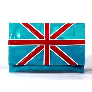 Fair good materials deft design Blue PU shop online handbags