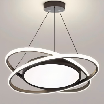 Starry Moon LED Pendant Lamp - Modern Minimalist Living Room and Dining Room Decor