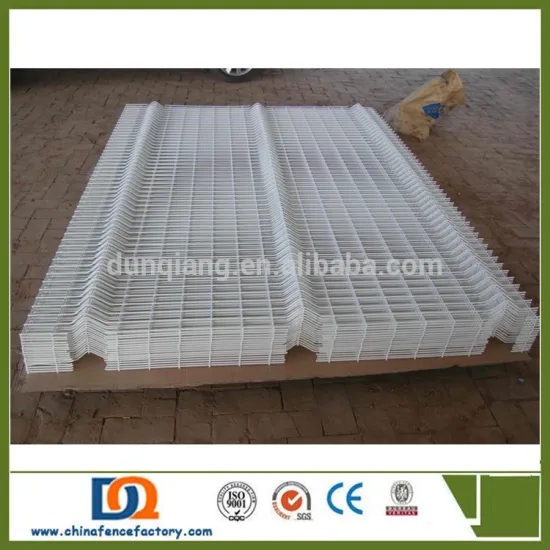 Triangle Bending white Welded Wire Mesh