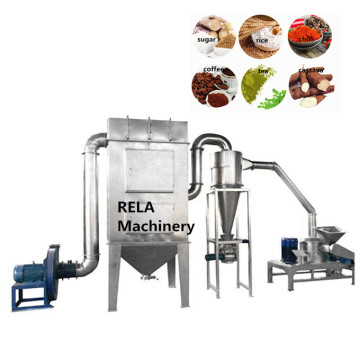 Commercial Stainless Steel Pulverizer for Herb, Cocoa, Soy Bean, Coconut Shell, Cassava - 300 Mesh Superfine Powder