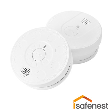 Wireless Round Photoelectric Smoke Detector System LZ1901