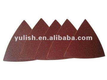 triangle abrasive disc