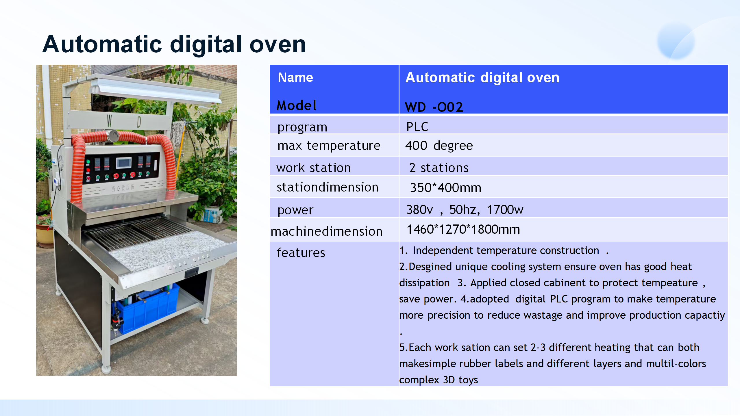 24 colors AI assisted PVC rubber Logo Making Machine