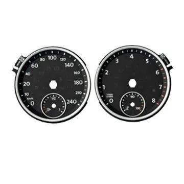 3D PC Material Auto Instrument Dashboard For High-end Cars