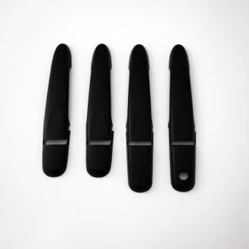 Black ABS Car Door Handle Cover Protector for Toyota Rush 2018-2021