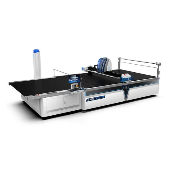 Computerized Vibrating Knife Fabric Cutting Machine
