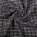 Schwarzweiss-Streifen-Jacquard