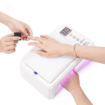 Meilleur prix grand espace 288W lampe à ongles UV avec repos à la main amovible