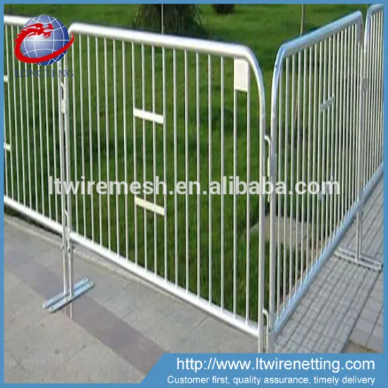 alibaba traffic barrier removable temporary fence for hot sale