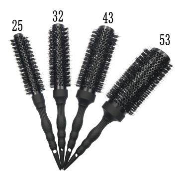 Elegante cepillo redondo extralargo con cerdas resistentes al calor