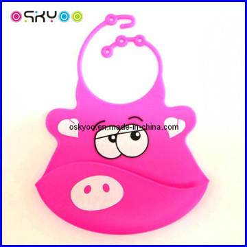 Silicone Animal Baby Bib (SB104)