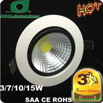 Super brighness 5W COB led ceilinglight
