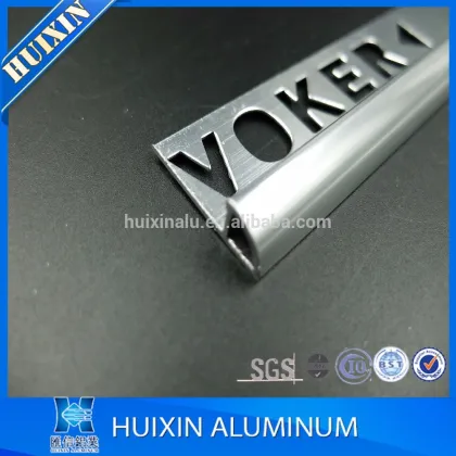 Foshan tile decor trim Matt bronze tile decor trim 6063 tile leveling clips