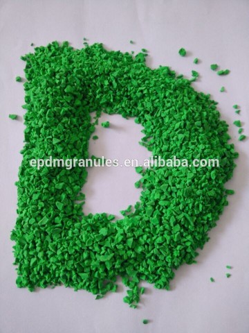 GRASS GREEN EPDM RUBBER GRANULES