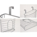 Plastic Bag Holder Metal chrome over cabinet plastic bag holder Supplier