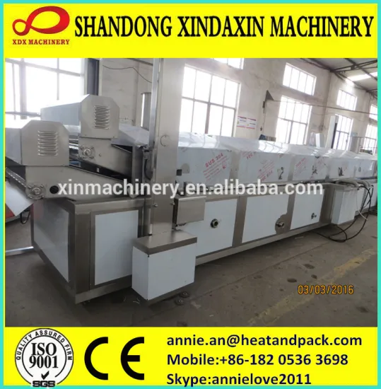 groundnut continuous frying machine