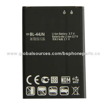 100% Tested Li-ion BL-44JN Battery for LG P970, good quality with warranty
