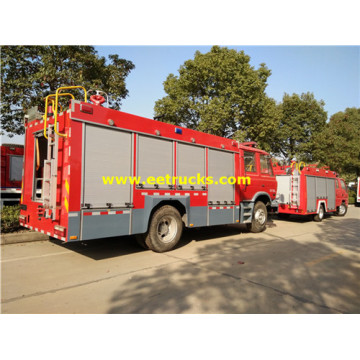 6cbm 4x2 Fire Rescue Tender Trucks