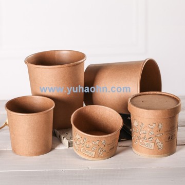 16oz Kraft Paper Soup Container