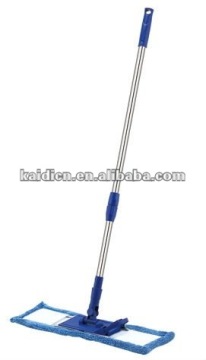 Fiber cloth wire frame flat mop