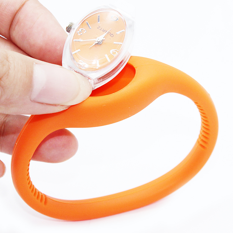 silicone wrist watch