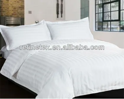 Hotel style white duvet cover/white quilt cover/white blanket cover