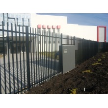 Cerca de metal forte para privacidade e segurança do jardim