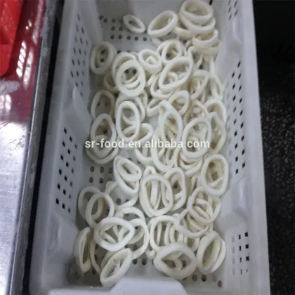 Delicious natural flavor calamari squid rings