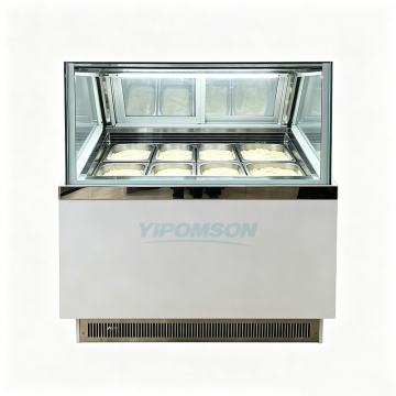 Gelato Display Showcase Cake Cabine