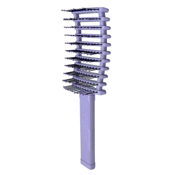 Cepillo mágico para cabello brillante y saludable: desplegador curvo y ventilado