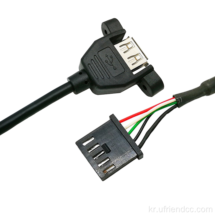USB-2.0 여성 ~ 5pin jst dupont 와이어 케이블