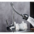 Brass Hot and Cold Kitchen water sink faucet high quality sink mixer tap with Swivel Spout