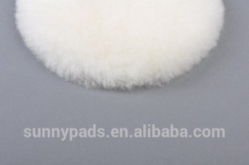 6" lamb wool polishing pad for car body