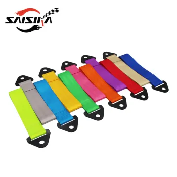 13 Color High Strength Nylon Tow Strap for Front and Rear Bumper - Saisika JDM Racing