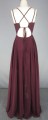 Burgandy Long Formal Dresses Gaun Prom Celebrity