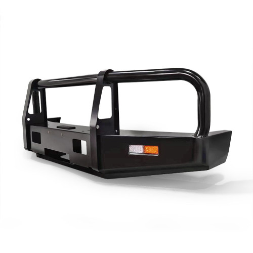 Barra de toros de acero para polvo negro atornillado para Toyota LC76