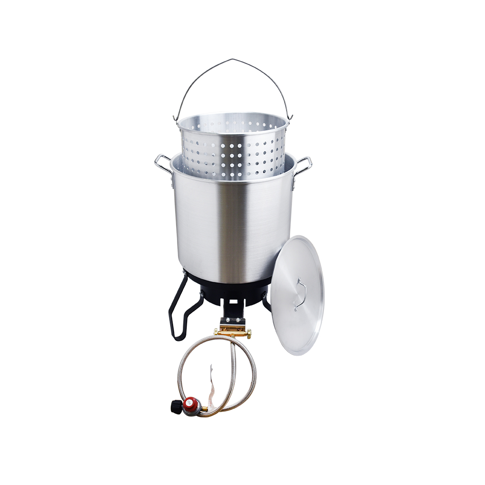 Alumium Pot With Strainer