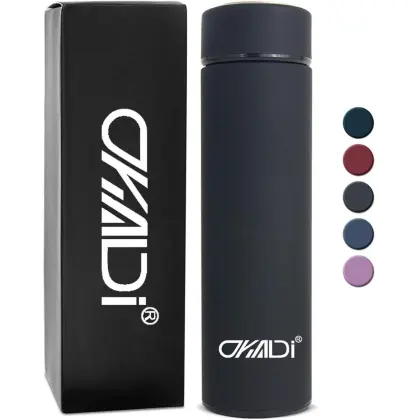 Color water cup stainless steel insulated water cup