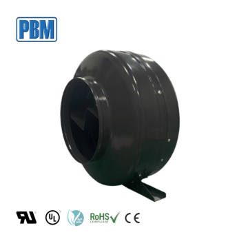 Low Noise EC Axial Fan for Heat Pumps: 230VAC, IP55, 200mm Duct Size