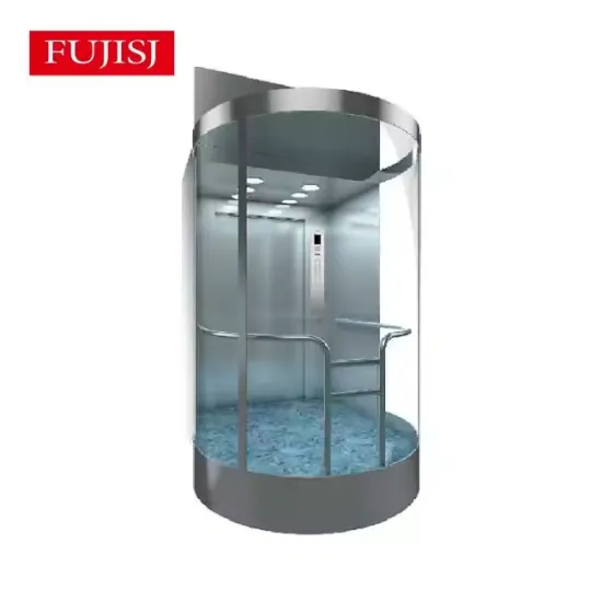 FuJi Safety Comfortable Electric Elevator: 360 Degree Panoramic Lift