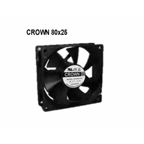 Crown 12v ADG08025 Dc Axial Cooling Fan