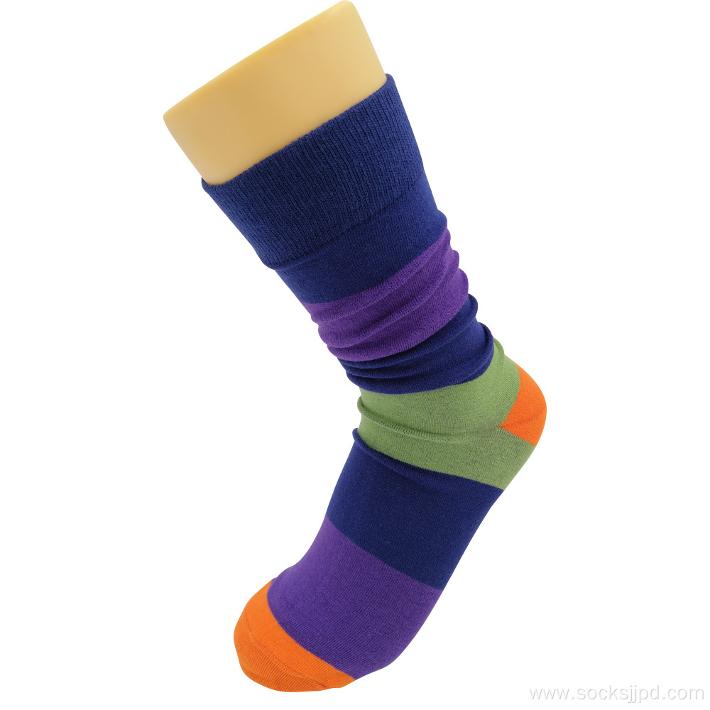 Custom mens knee cotton socks