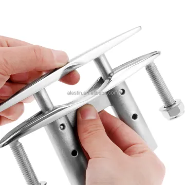 Alastin 6 Inch Pop-Up Boat Cleats - Stainless Steel 316 Deck Dock Cleat