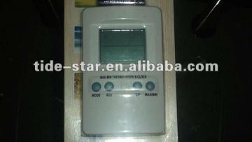 Digital thermo-hygrometer/therometer without external wire