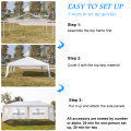 Exterinador de 3x6m de 3x6m de gazebo tenda de dossel para serviço pesado