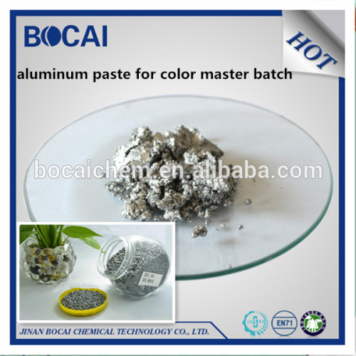 bright whiteness aluminium paste non-leafing for color masterbatch