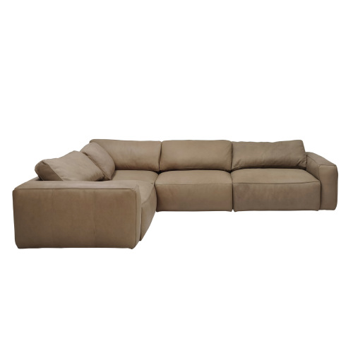 Lazy combination sofa solid color